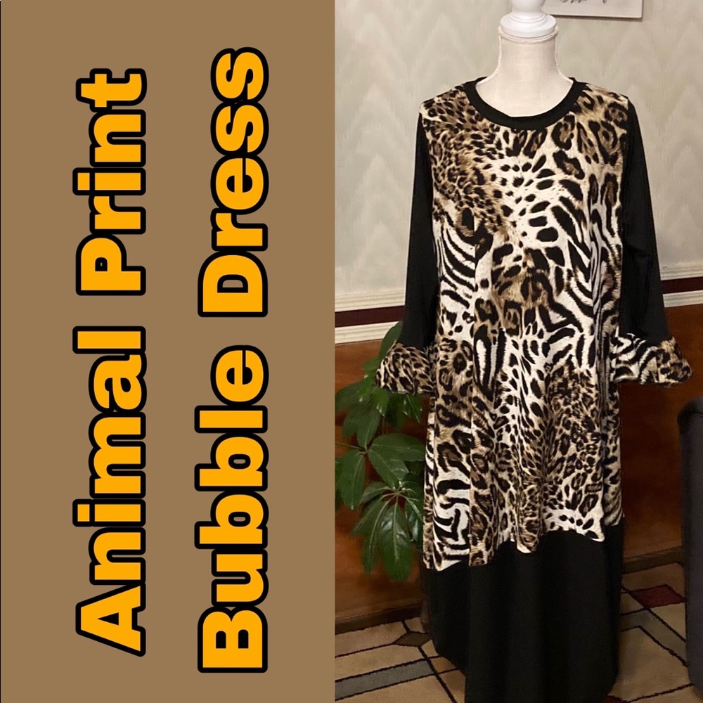 Custom made Bubble Dress XL